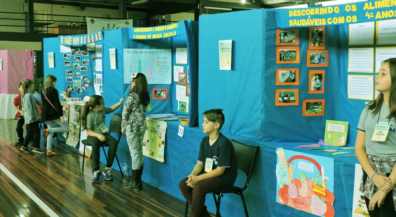 Alunos transmitem conhecimentos com apoio do "A união faz a vida"