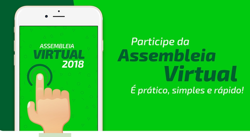 Associados podem participar de assembleia virtual