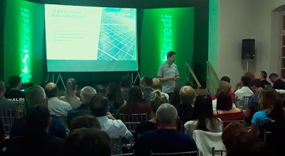 Na última quinta-feira, associados da cidade de Feliz reuniram-se na Sociedade Cultural e Esportiva da cidade, para debater com integrantes da cooperativa um assunto que tem conquistado a atenção da população: a gera&cce