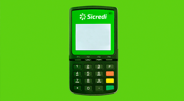 Facilidade que cabe na palma da mão: Sicredi apresenta nova máquina de cartões compacta