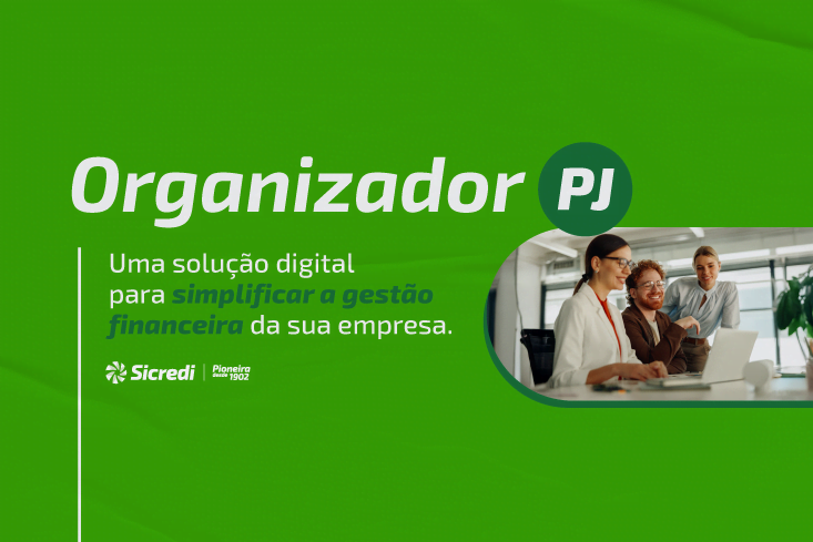 Facilite a gestão financeira do seu negócio com o Organizador PJ