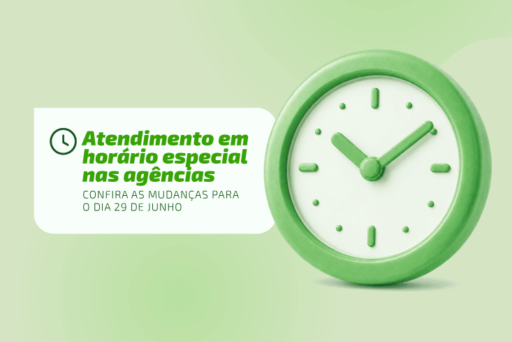 Horário especial de atendimento da Sicredi Pioneira no dia 29 de junho