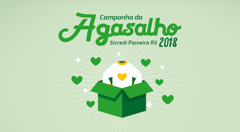 Inicia a campanha do agasalho da Sicredi Pioneira RS