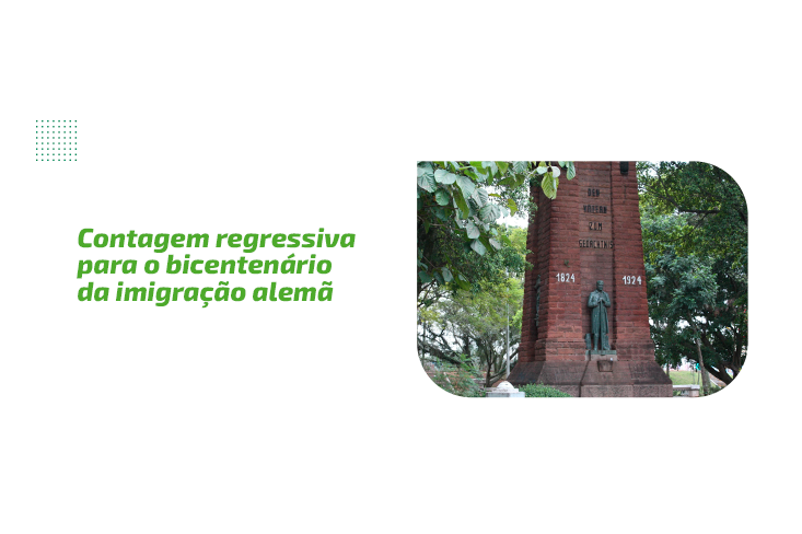 Iniciada a contagem regressiva para os 200 anos da imigração alemã no Brasil