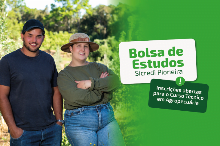 Inscrições abertas para o programa Bolsa de Estudos da Sicredi Pioneira