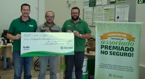 Mais associados premiados pelos seguros Sicredi
