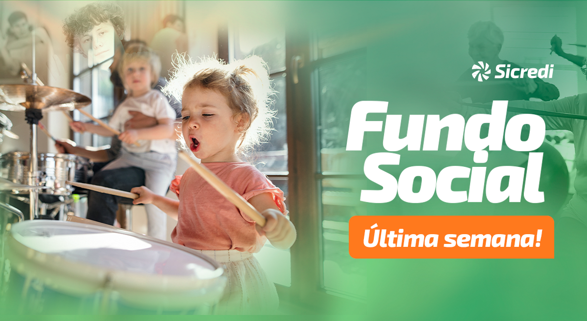 Não fique de fora! Última semana de inscrições para o Fundo Social Sicredi Pioneira 2023!