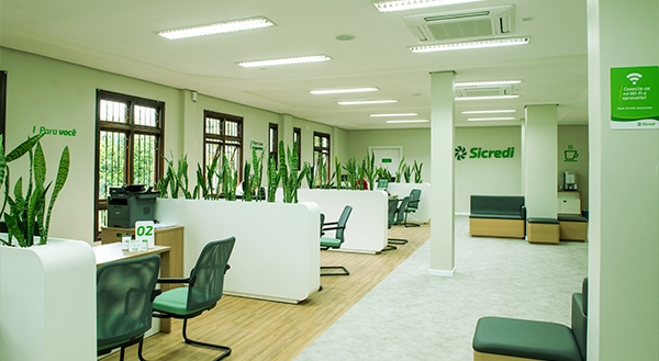 Nova agência melhora a experiência do associado em Picada Café