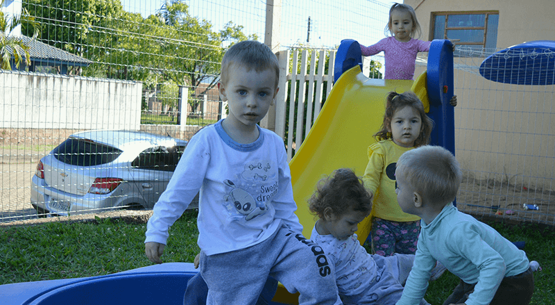 O prazer de brincar proporcionado pelo Fundo Social