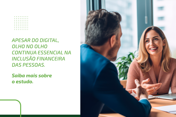 Presença física promove a inclusão financeira efetiva, aponta estudo do Sicredi