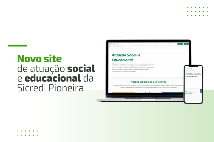 Saiba mais sobre algumas de nossas iniciativas sociais e educacionais: conheça nosso novo site