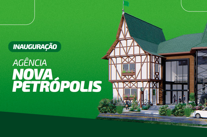 Sicredi Pioneira inaugura nova agência em Nova Petrópolis neste sábado. Confira a programação do evento!