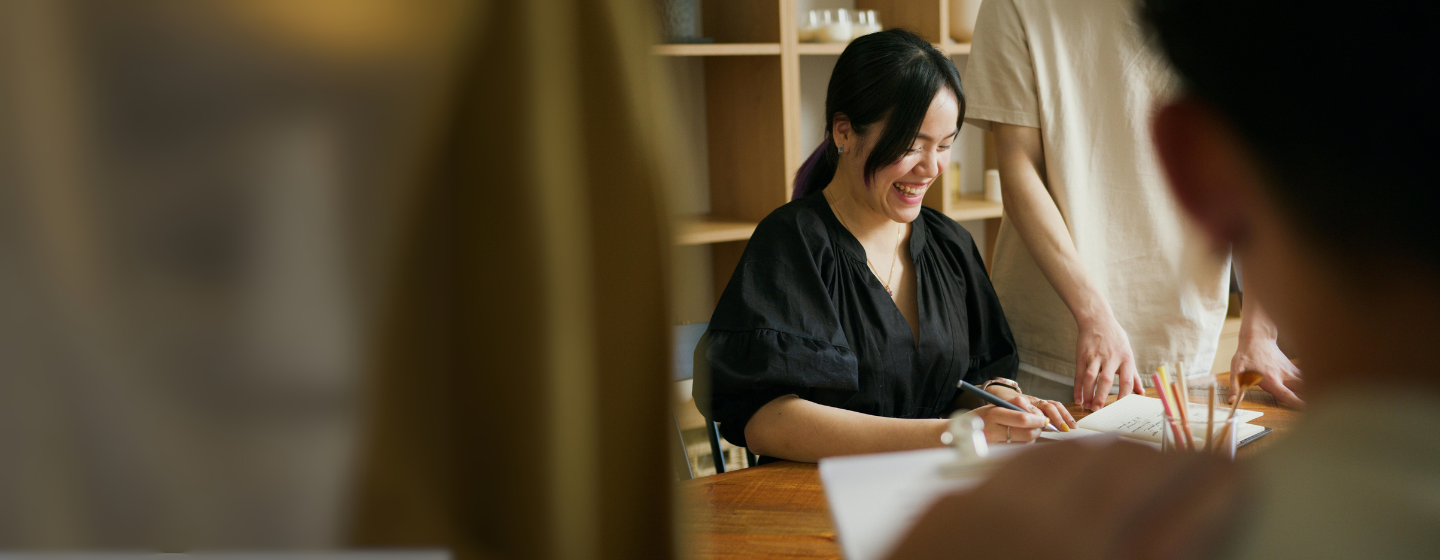 Cooperação na Ponta do Lápis