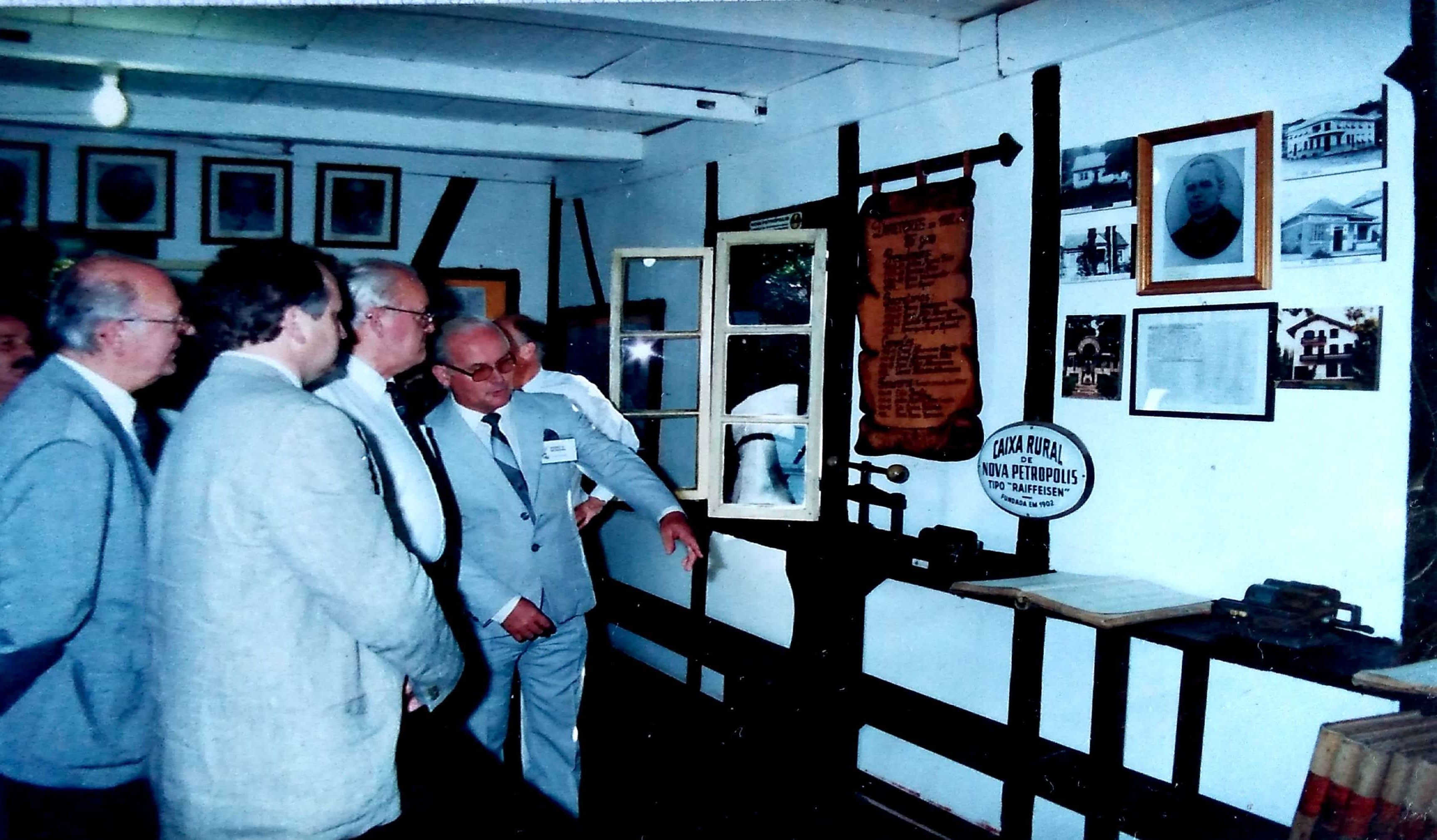 Presidente da Alemanha visita o Museu Sicredi