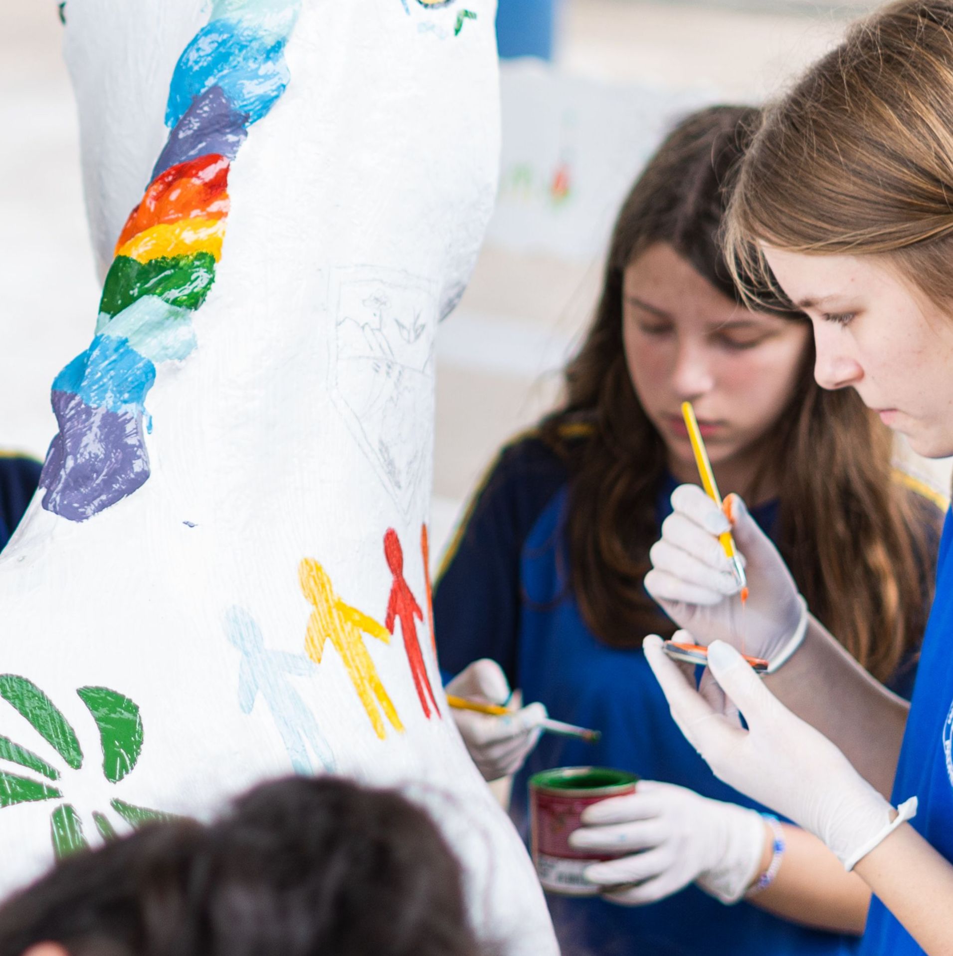 Mula Diana pintada pelos alunos da Escola Pe. Amstad em comemoração aos 120 anos em 2022.jpg