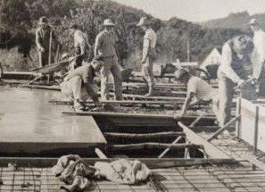 Trabalhadores na Construção da Primeira sede Própria em 1952.jpg